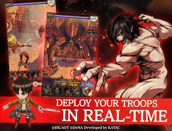 Tải Attack On Titan Tactics MOD APK