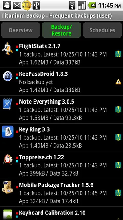 Tải Titanium Backup Pro MOD APK