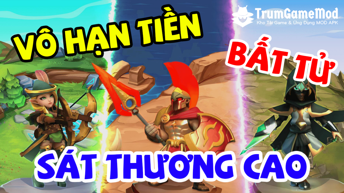 Hình ảnh Hack Archero Tiền + Gem + Mod Menu