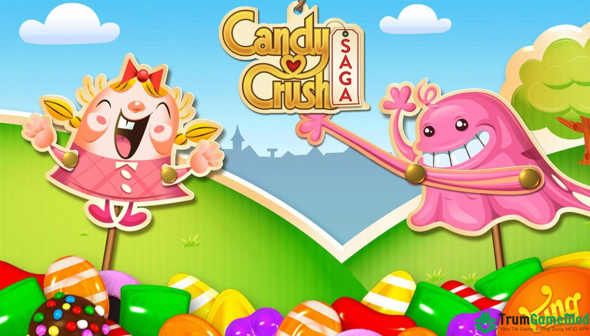 candy crush saga mod 2 Tải Hack Candy Crush Saga Mod Apk (Full Item, Vàng, Lượt Chơi )