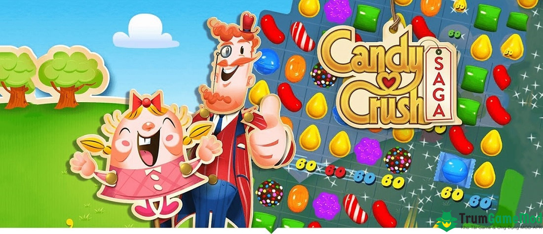 candy crush saga mod 3 Tải Hack Candy Crush Saga Mod Apk (Full Item, Vàng, Lượt Chơi )