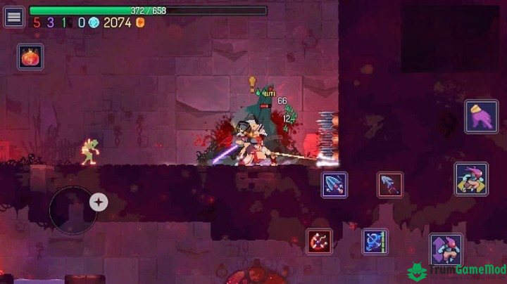 Phiêu lưu trong hầm ngục đầy rẫy nguy hiểm trong dead cells