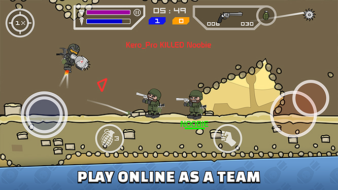 Tải Doodle Army 2 Mini Militia MOD APK