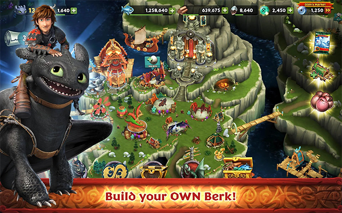 Tải Dragons Rise Of Berk MOD APK