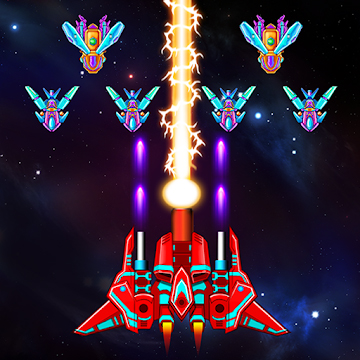 game galaxy attack alien shooter Galaxy Attack: Alien Shooter MOD APK (Full Tiền, One Hit Kill, Vô Hạn Tiền)