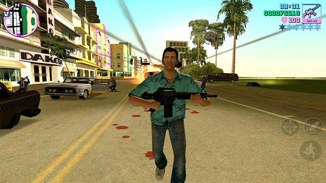 Grand Theft Auto: Vice City đưa người chơi được trải nghiệm như được sống một thế giới thực.