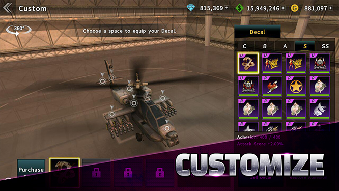 Tải Gunship Battle Helicopter 3D MOD APK