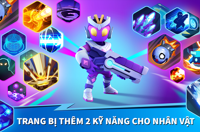 Điều khiển khi chơi dễ dàng Heroes Strike hack