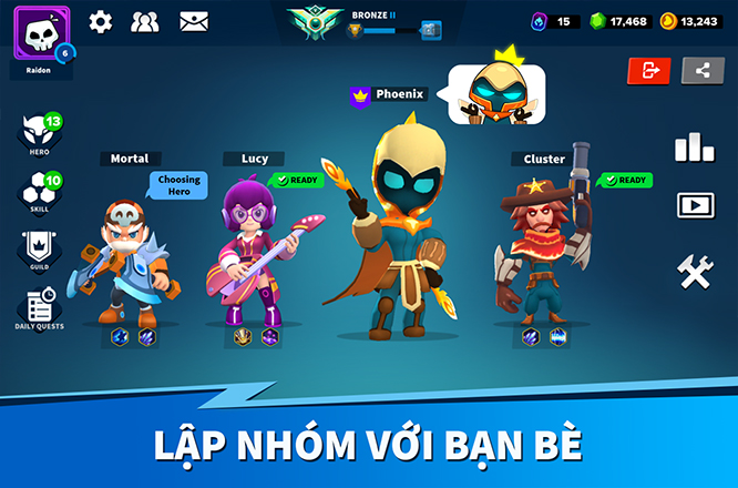 Tải Heroes Strike MOD APK