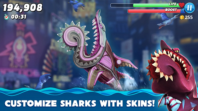 Tải Hack Hungry Shark World MOD APK