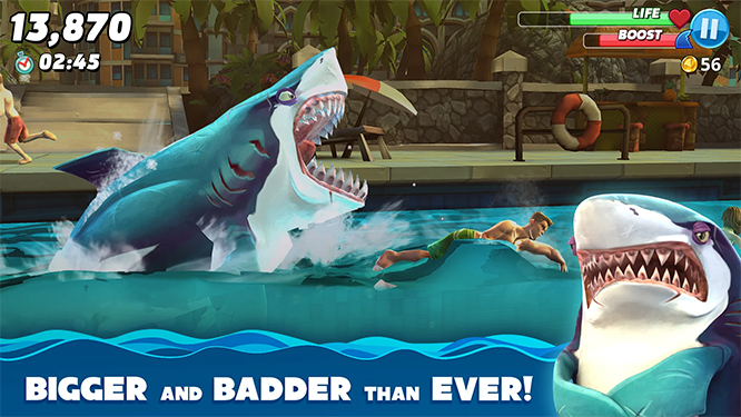 Tải Hack Hungry Shark World MOD APK