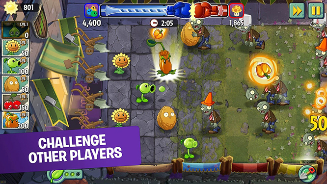 Tải Plants Vs Zombies 2 MOD APK