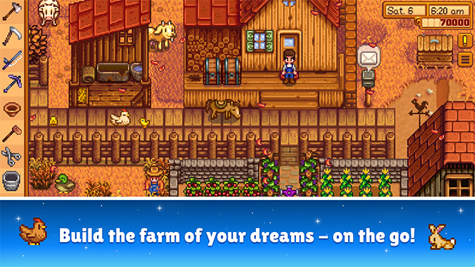 Khi bắt đầu tới Stardew Valley bạn sẽ được trở thành một nông dân thực thụ