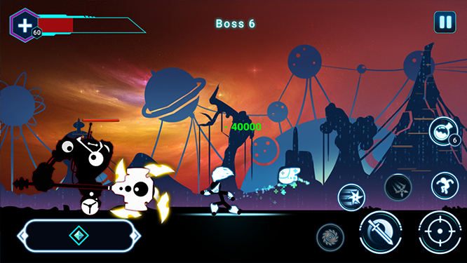 Tải Stickman Ghost 2 Galaxy Wars MOD APK