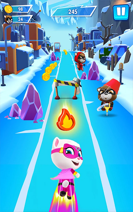 Tải Talking Tom Hero Dash MOD APK