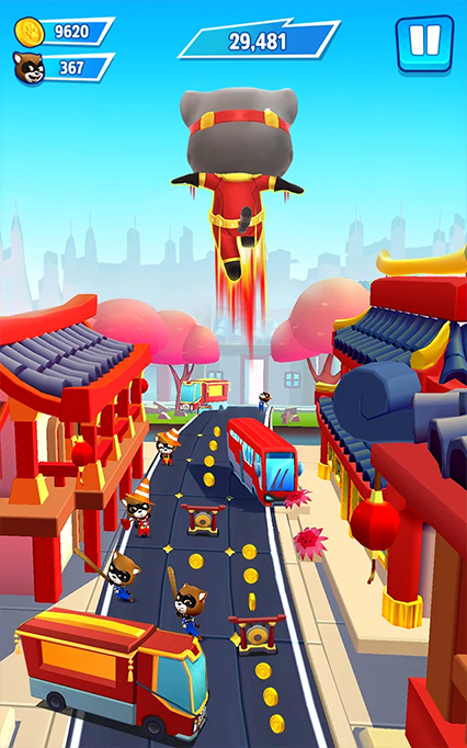 Tải Talking Tom Hero Dash MOD APK