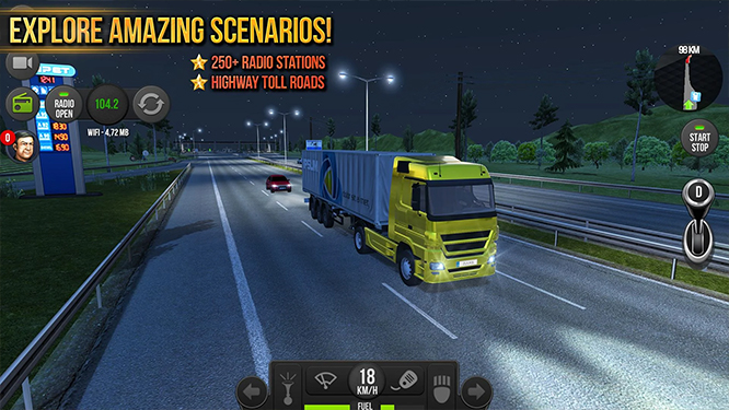 Tải Truck Simulator 2018 Europe MOD APK