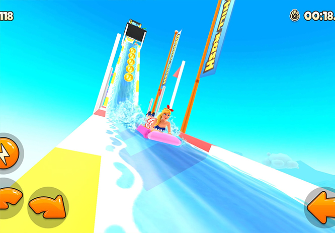 Tải Uphill Rush Water Park Racing MOD APK