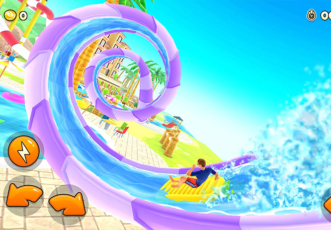 Tải Uphill Rush Water Park Racing MOD APK