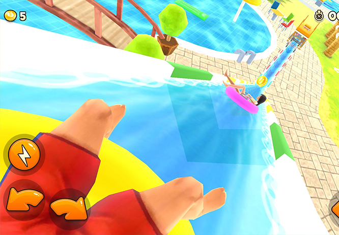 Tải Uphill Rush Water Park Racing MOD APK