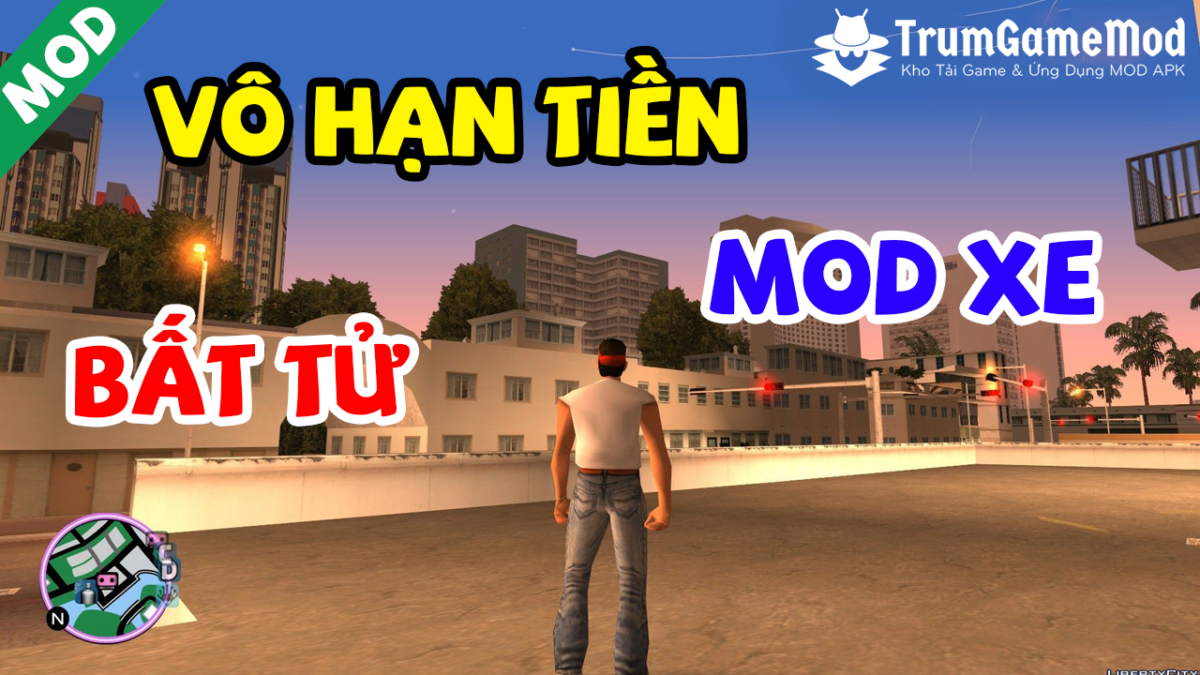 Grand Theft Auto: Vice City MOD APK (Vô Hạn Tiền, Bất Tử, Xe)