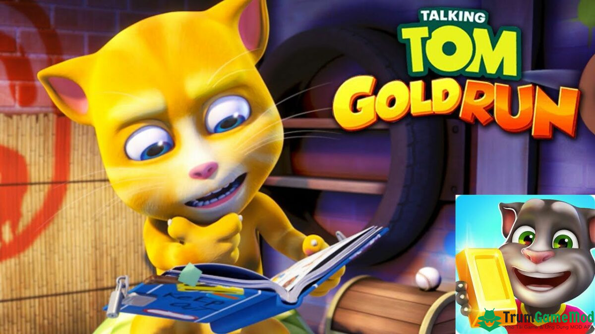 Hack Talking Tom Gold Run, người chơi có thể tận dụng nhiều vật phẩm và công cụ hỗ trợ