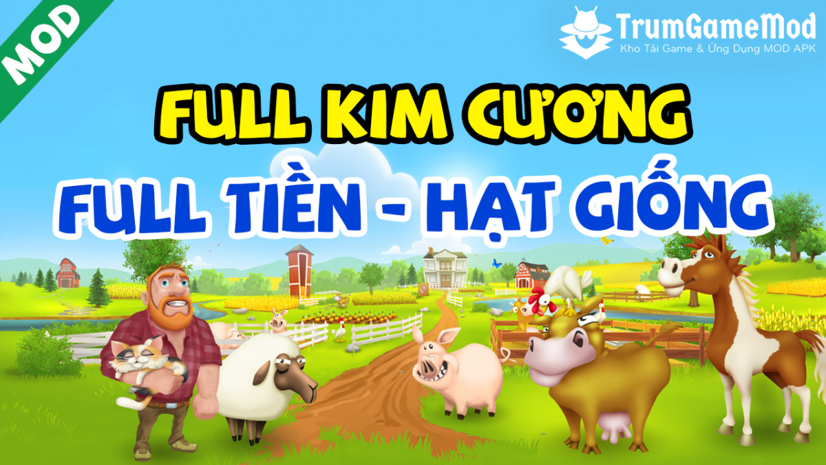 hay day mod apk Tải Hack Game Hay Day MOD APK (Full Kim Cương, Tiền, Hạt Giống)