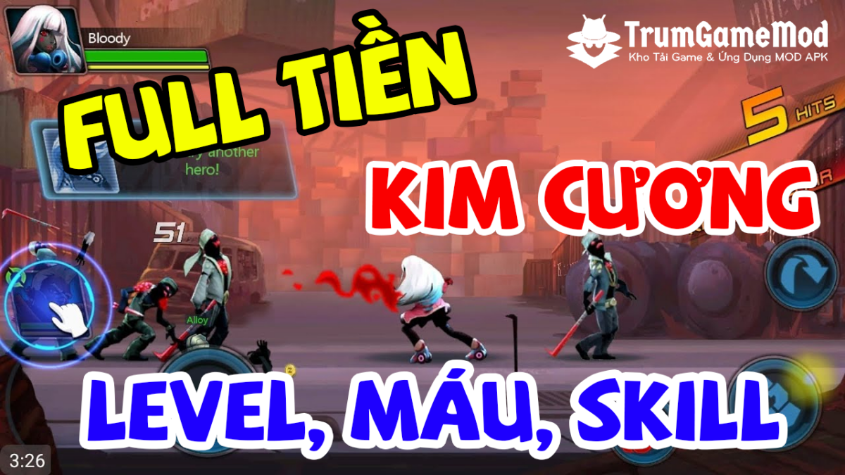 Hình ảnh League Of Stickman Hack full Tiền + Kim Cương + Level