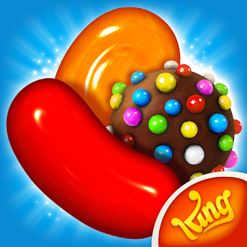 logo game candy crush saga Tải Hack Candy Crush Saga Mod Apk (Full Item, Vàng, Lượt Chơi )