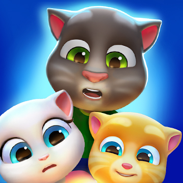 logo game my talking tom friends My Talking Tom Friends