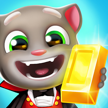 logo game talking tom gold run Tải Hack Talking Tom Gold Run Mod APK (Vô Hạn Tiền, Mở Khóa) v7.4.1.6611