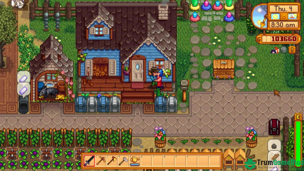 Stardew Valley Apk mở ra một thế giới rộng lớn, đầy kỳ diệu