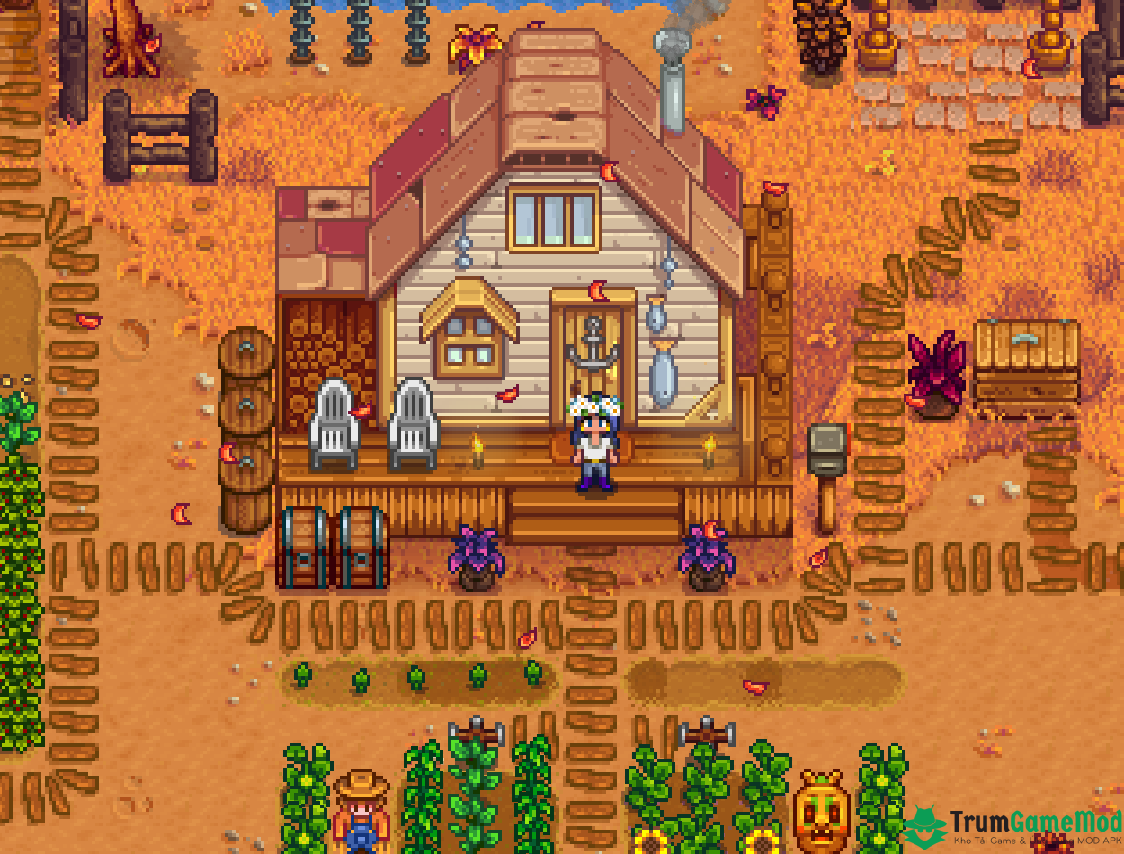 Stardew Valley Apk giúp bạn quản lý nông trại