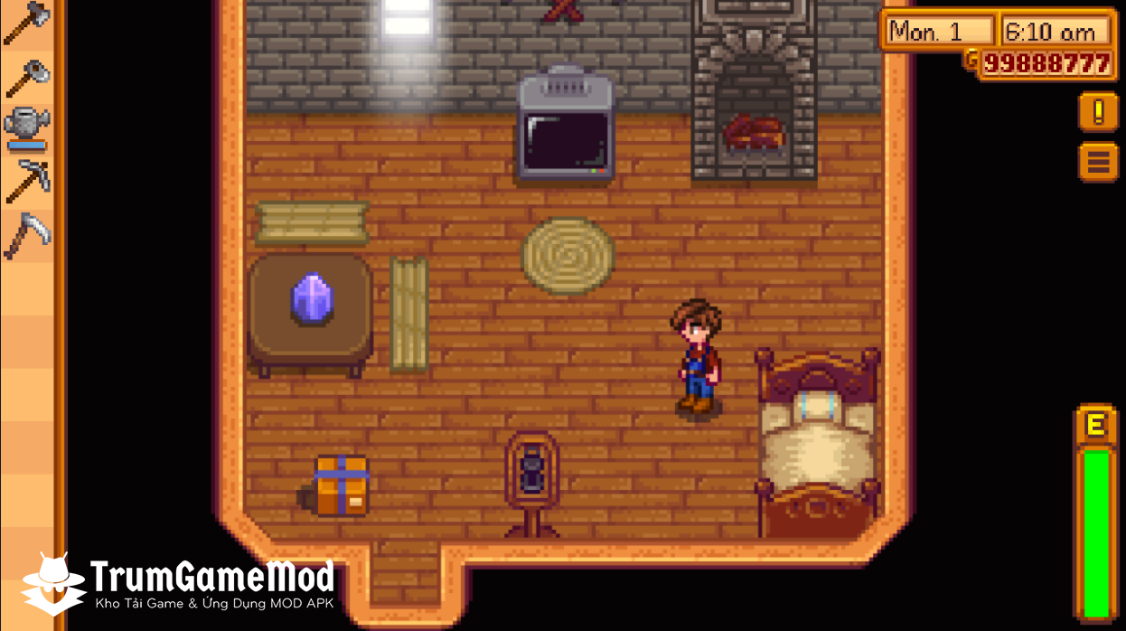 Stardew Valley Mod (Vô Hạn Xu, Năng Lượng, Việt hóa) là thể loại game nhập vai