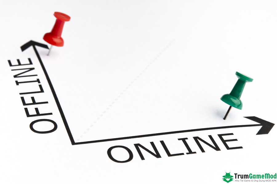 Có thể chơi khi offline và online đều được