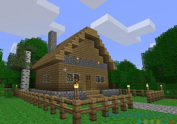 Minecraft hang rao bao ve Cách chuyển chế độ chơi trong game Minecraft