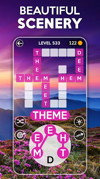 Wordscapes mod apk 5 Word Scapes