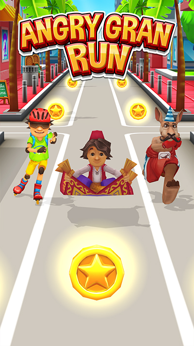 Tải Game Angry Gran Run MOD APK