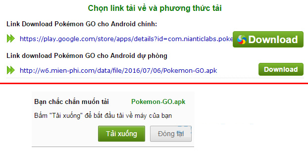 cach cai dat game pokemon go tren android 12 Cách cài đặt game Pokemon GO trên Android