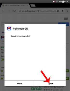 cach cai dat game pokemon go tren android 8 Cách cài đặt game Pokemon GO trên Android