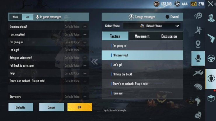 cach thay doi giong noi trong pubg mobile tren android va ios 12 Cách thay đổi giọng nói trong PUBG Mobile trên Android và iOS