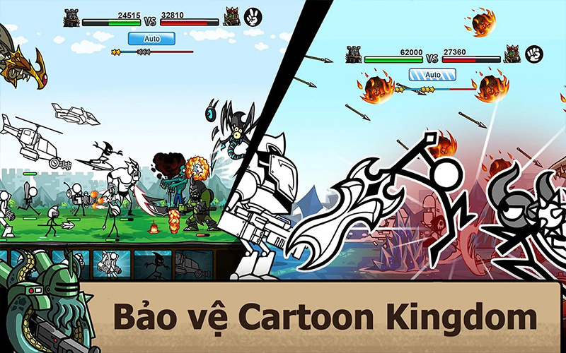 Tải Game Cartoon Wars 3 MOD APK