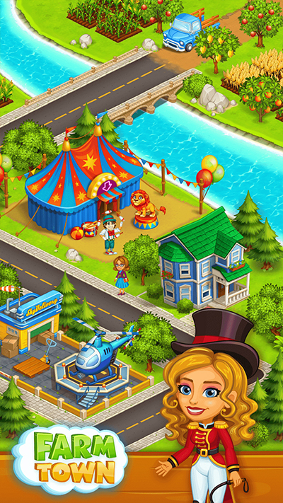 Tải game Farm Town MOD APK