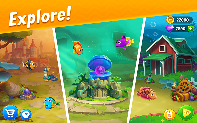 Tải game Fishdom MOD APK