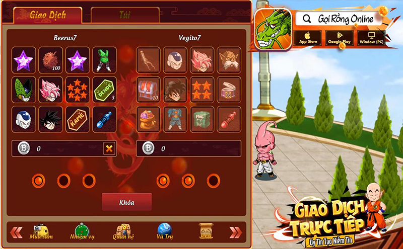 Tải Game Gọi Rồng Online MOD APK