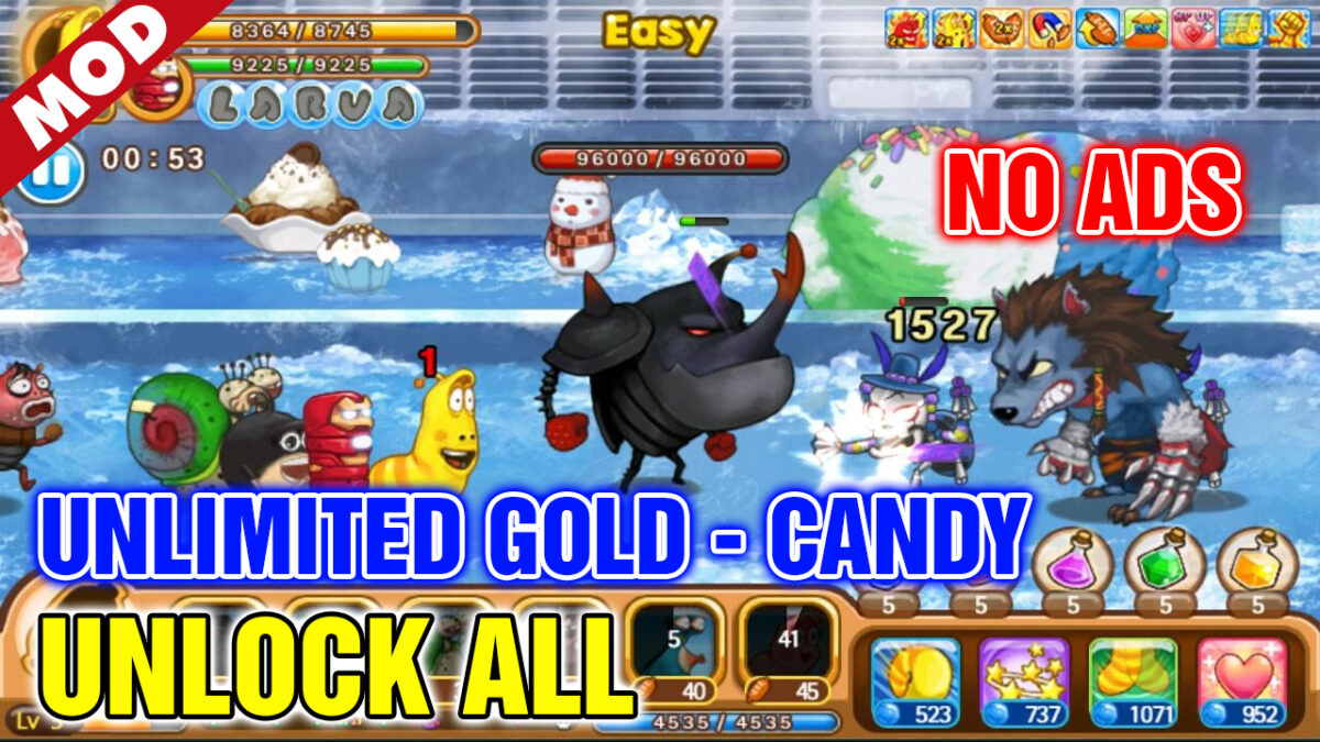 larva heroes lavengers mod apk Larva Heroes: Lavengers