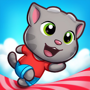 logo talking tom candy run mod apk Talking Tom Candy Run