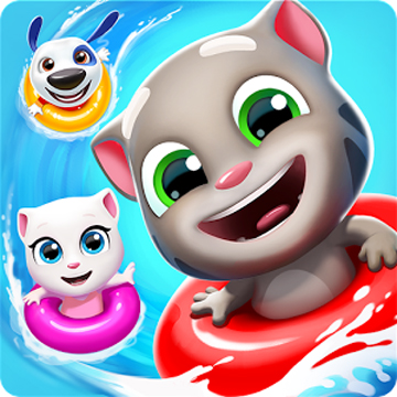 logo talking tom pool Talking Tom Pool