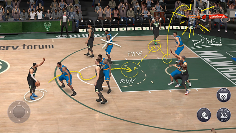 Tải Game NBA LIVE Mobile Basketball MOD APK