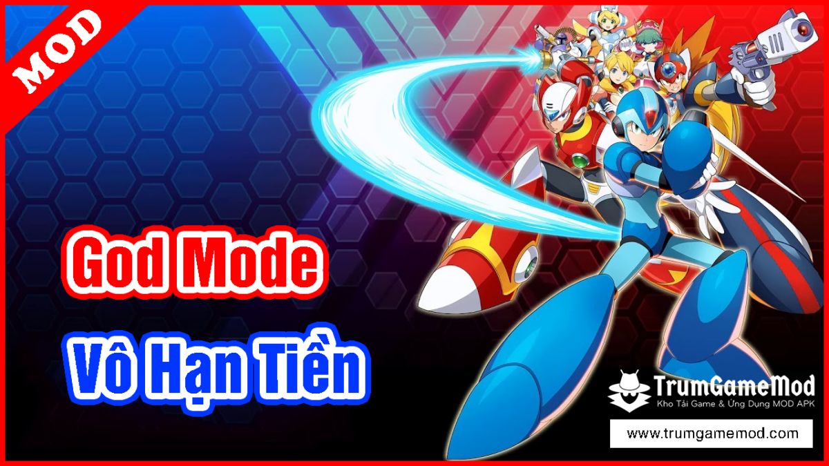 rockman x dive mod apk MEGA MAN X DiVE